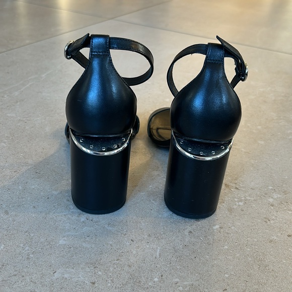 Alexander Wang ankle strap block heel sandals. - Picture 3 of 4